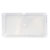 Leerer transparenter Organizer
