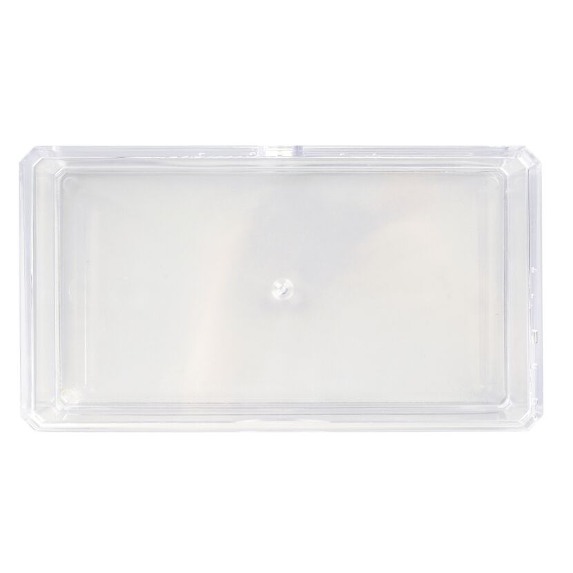 Leerer transparenter Organizer