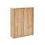 Hängeschrank 'Finn' braun matt 60 x 75 x 20,5 cm