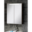 LED-Spiegelschrank 'A-Vero' braun 70 x 79,5 x 15,7 cm