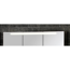 LED-Spiegelschrank 'A-Vero' braun 105 x 79,5 x 15,7 cm