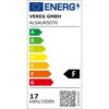 LED-Spiegel 'Aurora' silbern 50 x 70 cm