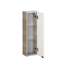 Hängeschrank 'Luxor' braun, weiß foliert 20 x 68 x 16 cm