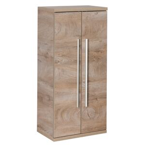 Midischrank 'Stanford ' braun furniert 50,5 x 106 x 32 cm