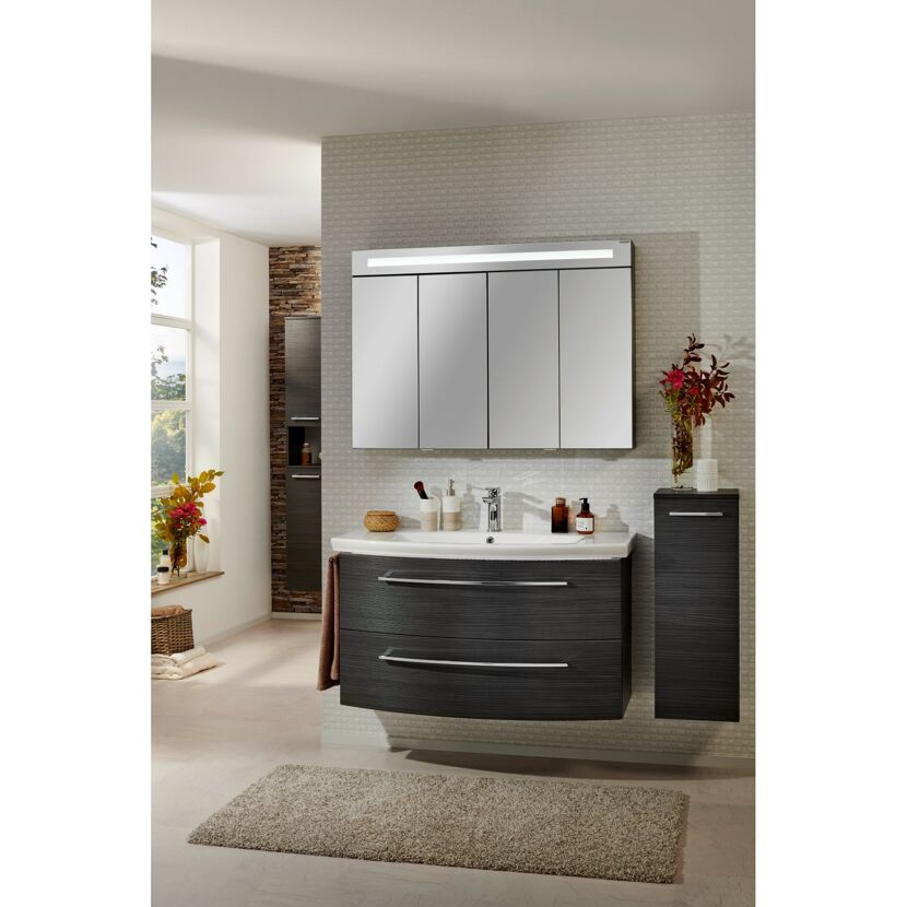 Badezimmermöbel STANFORD TWINDY mit Spiegelschrank