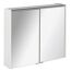 LED-Spiegelschrank 'Denver' weiß 80 x 68,5 x 16 cm