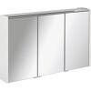 LED-Spiegelschrank 'Denver' weiß 110 x 68,5 x 16 cm