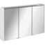 LED-Spiegelschrank 'Denver' weiß 110 x 68,5 x 16 cm