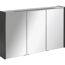 LED-Spiegelschrank 'Denver' anthrazit 110 x 68,5 x 16 cm