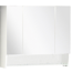 Verkleinertes Bild von LED-Spiegelschrank 'Sceno' weiß glänzend 79,6 x 73 x 22,1 cm