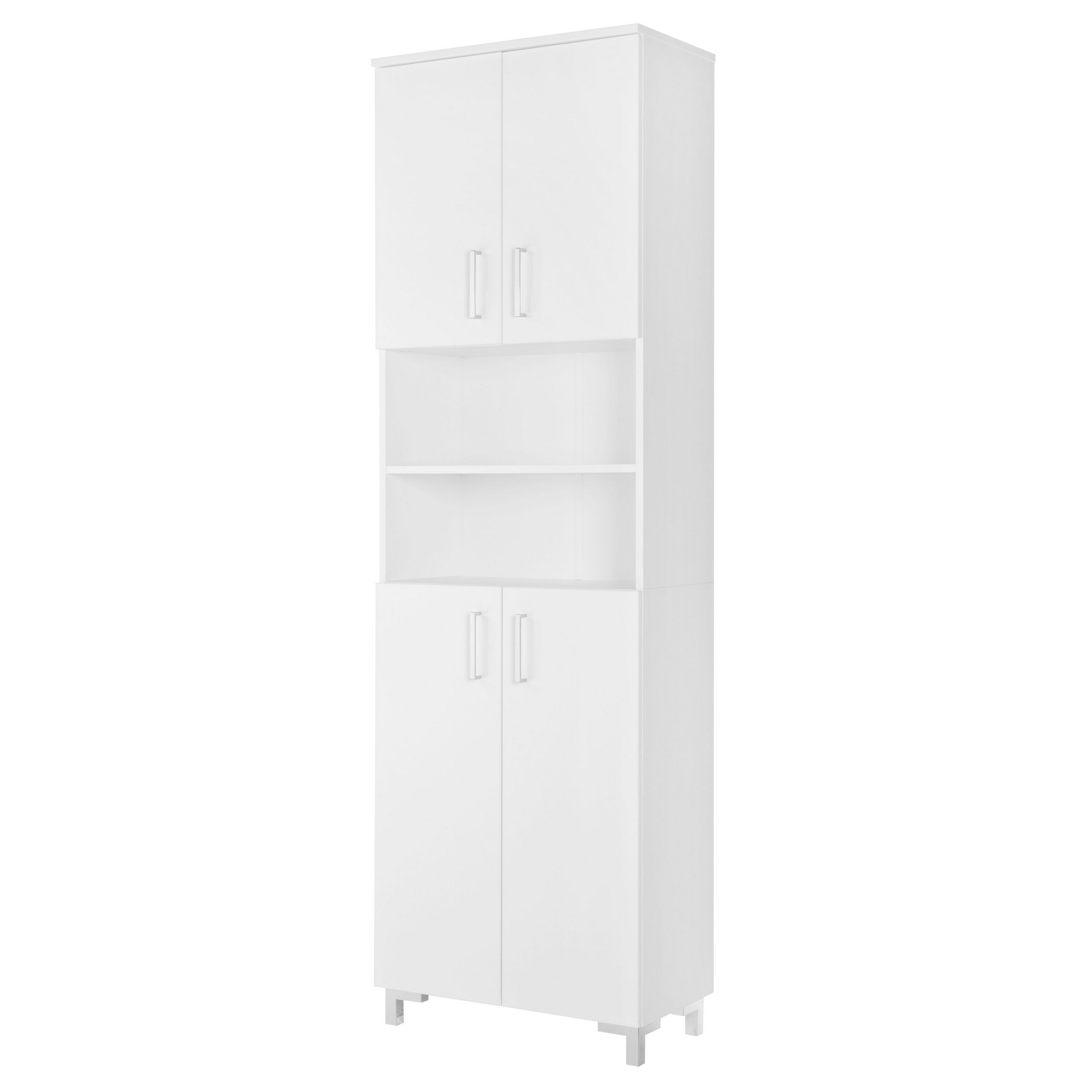 Doppelhochschrank 'Atlanta' weiß 60 x 200 x 32,5 cm + product picture