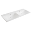 Waschbecken mit Unterschrank 'B.Clever' braun 120 x 50,8 x 46 cm