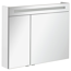 LED-Spiegelschrank 'B.Clever' weiß 90 x 70,6 x 15,8 cm