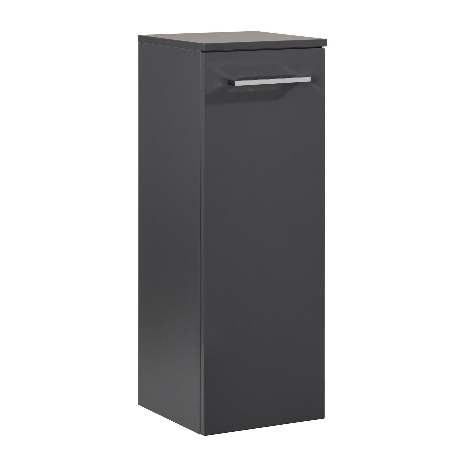 Anthrazitfarbener Hochschrank HYPE 3.0 Midi