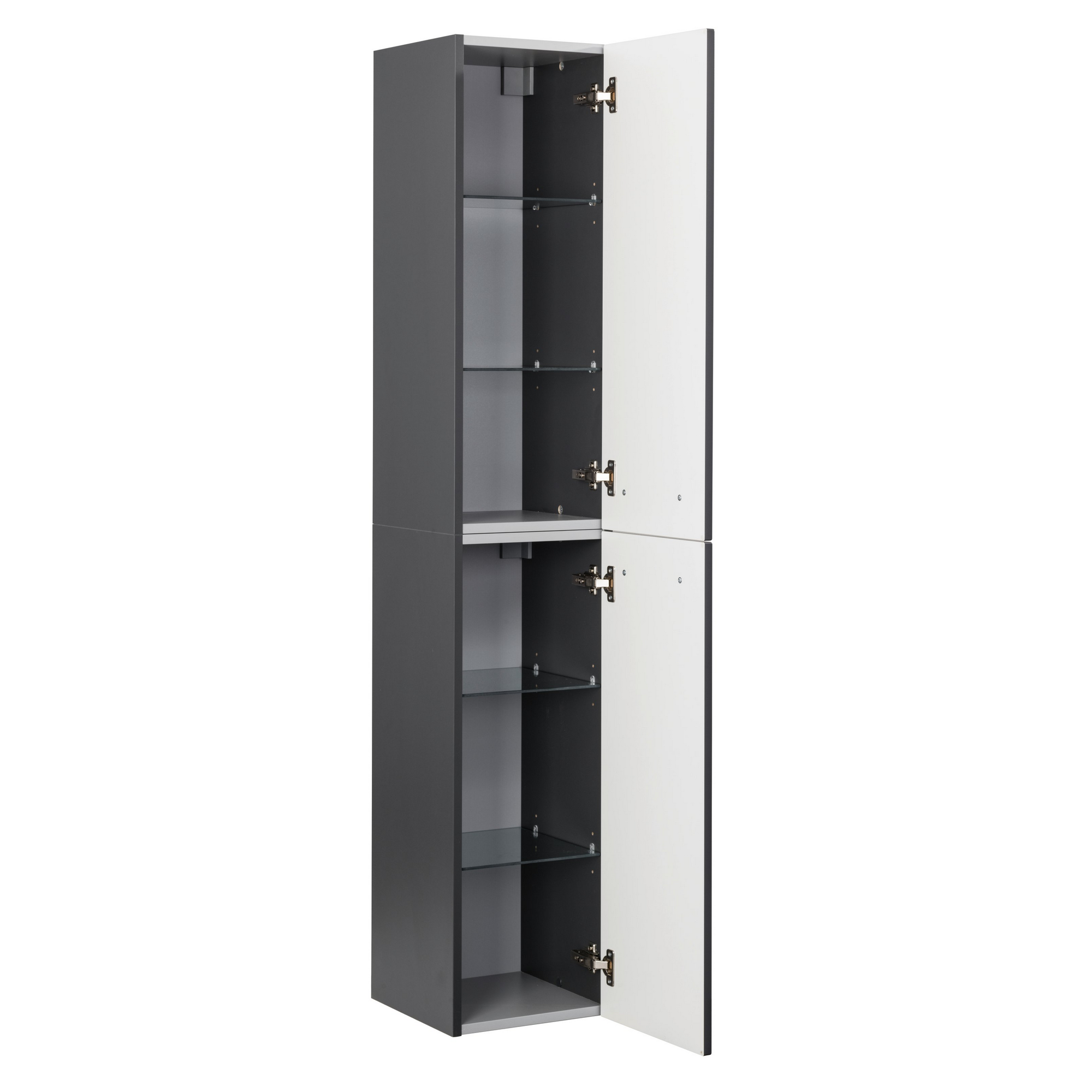 Hochschrank 'Hype 3.0' anthrazit 30 x 162 x 32 cm + product picture