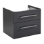 Waschbeckenunterschrank 'Hype 3.0' anthrazit foliert 60 x 51 x 49 cm