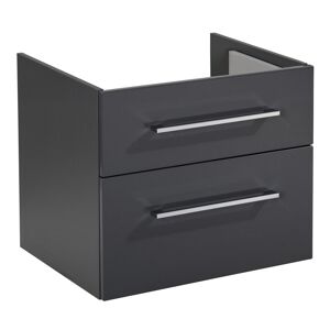 Waschbeckenunterschrank 'Hype 3.0' anthrazitfarben 60 x 51 x 49 cm