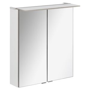 LED-Spiegelschrank 'B.Perfekt' weiß 60 x 69,4 x 15,2 cm