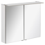 LED-Spiegelschrank 'B.Perfekt' weiß 80 x 69,4 x 15,2 cm