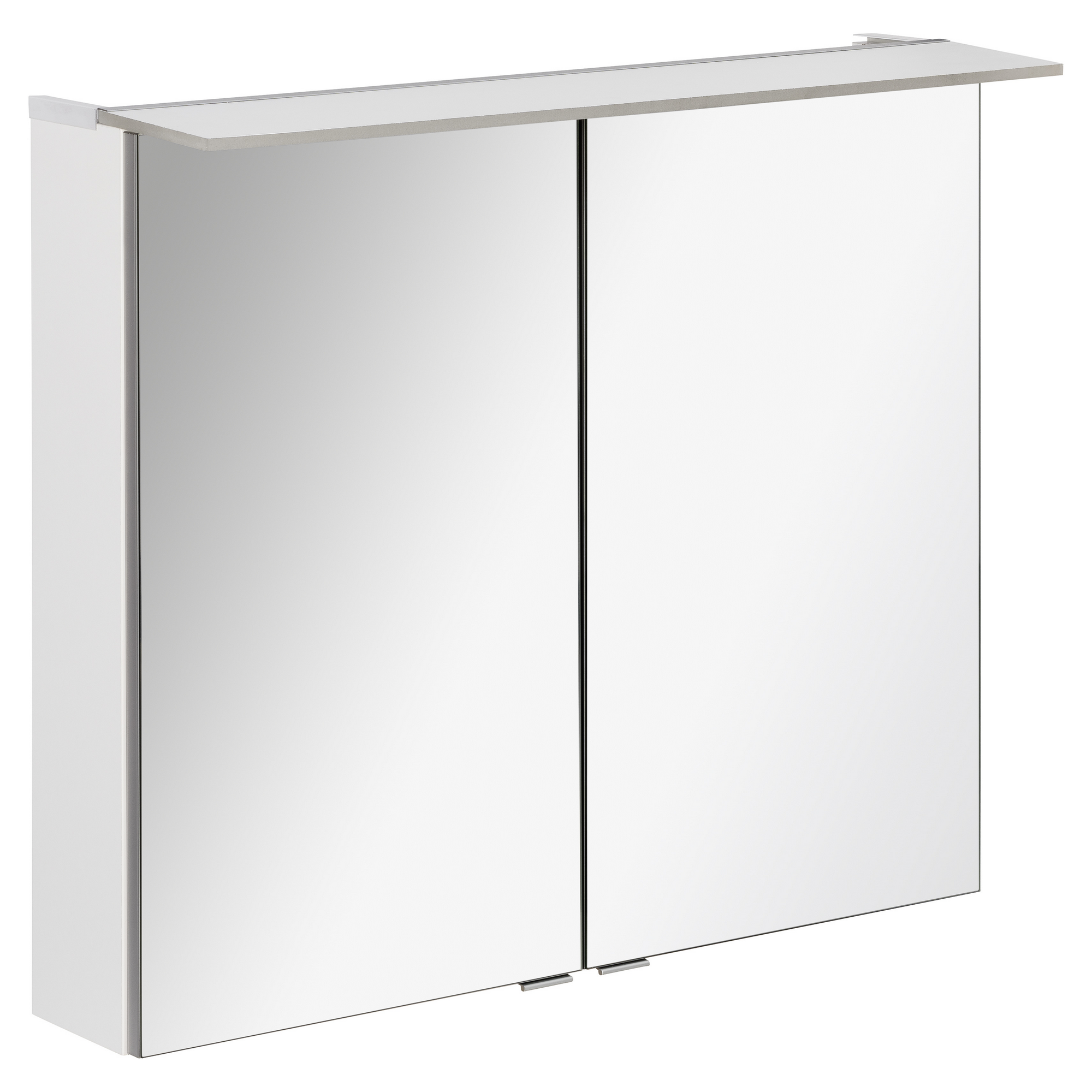 Fackelmann LED-Spiegelschrank ‚B.perfekt‘ weiß 80 x 69,4 x 15,2 cm