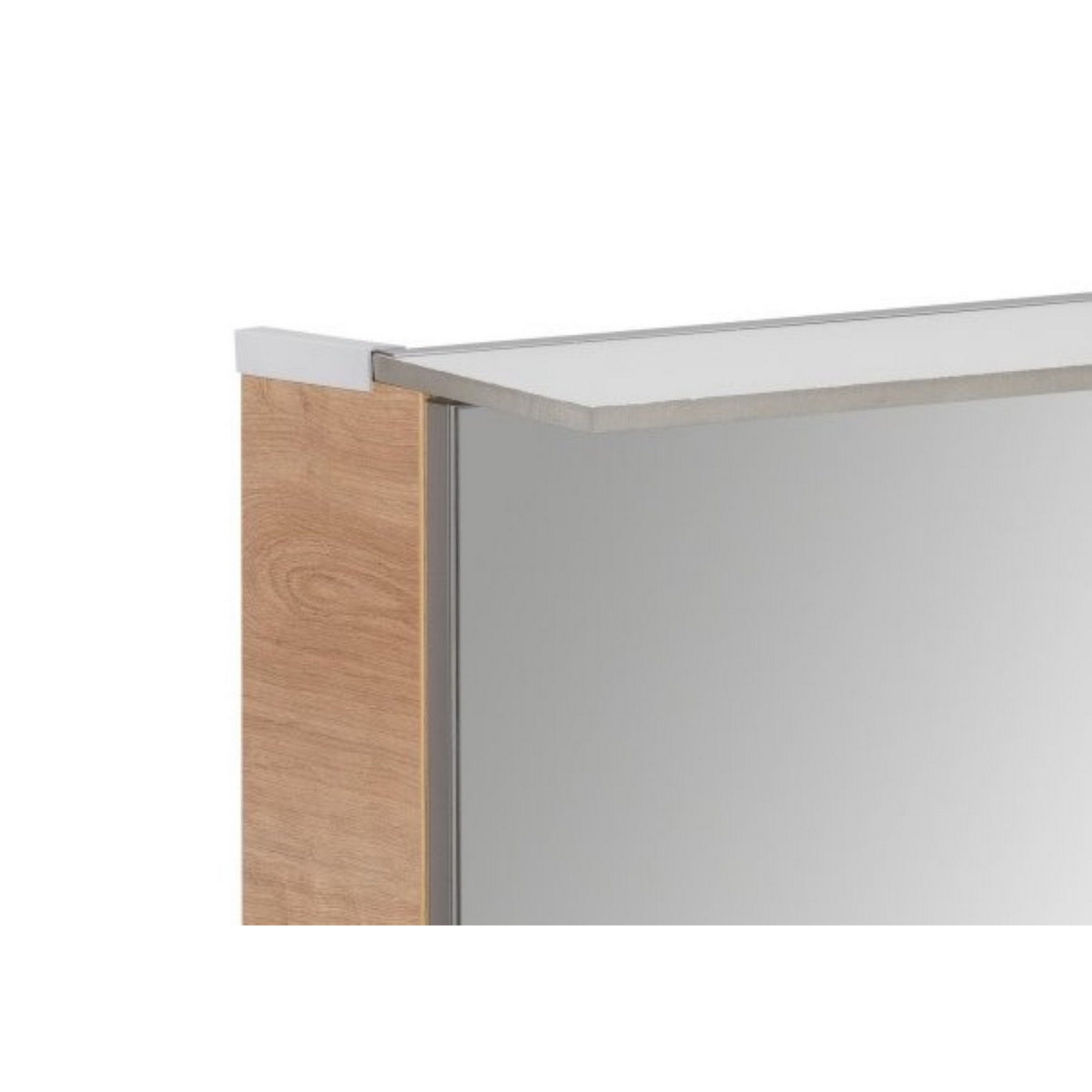 LED-Spiegelschrank 'B.Perfekt' ast-eiche 100 x 69,4 x 15,2 cm + product picture