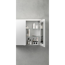 LED-Spiegelschrank 'B.Perfekt' weiß 100 x 69,4 x 15,2 cm