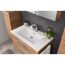 Waschbeckenunterschrank mit Waschbecken und Armatur