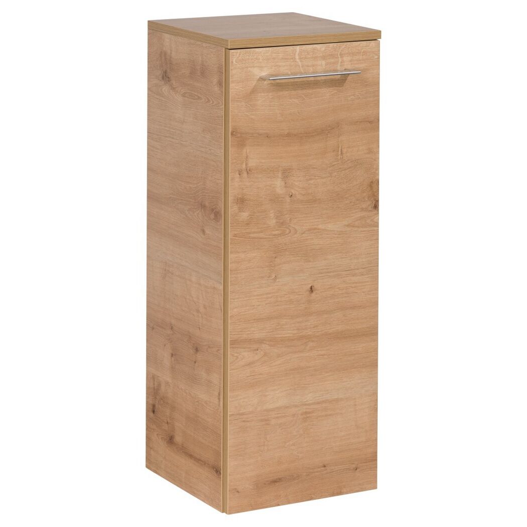 Hoher Badschrank aus Holz