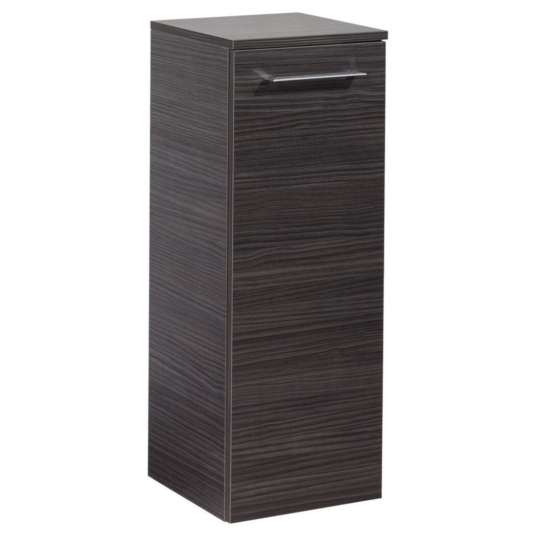 Dunkelgrauer Hochschrank mit einem Griff