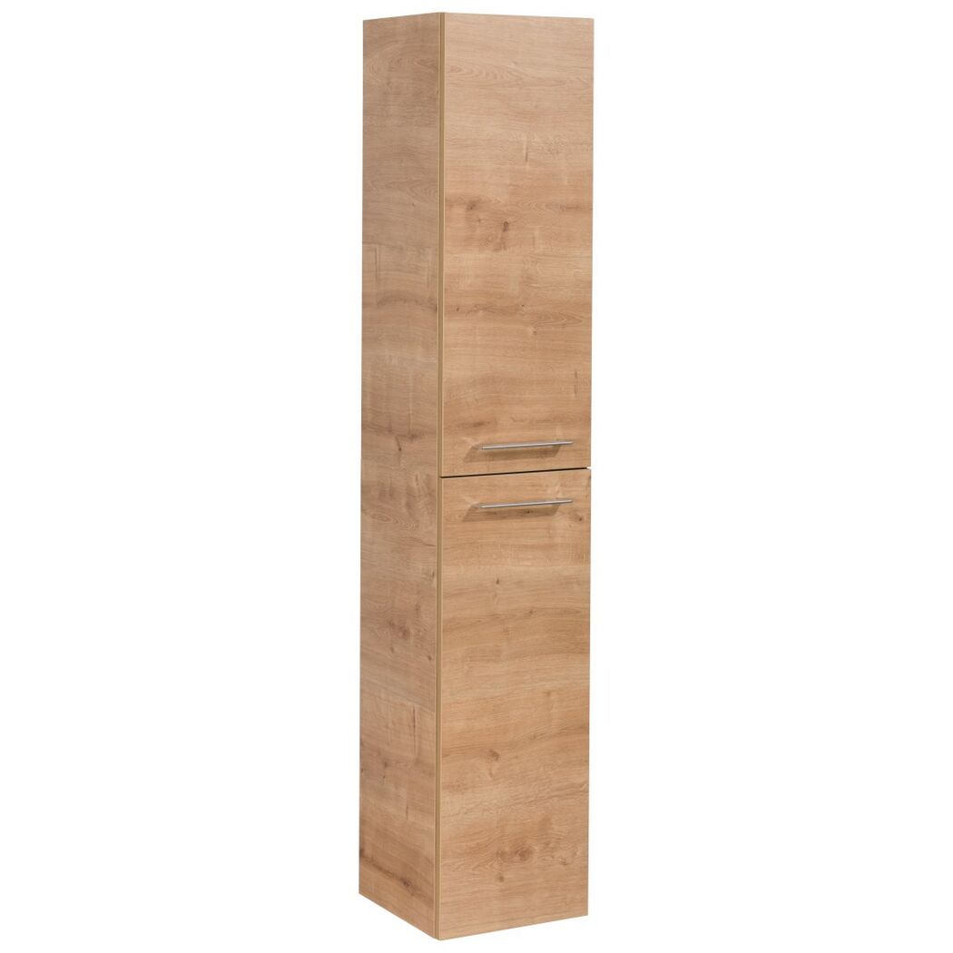Hängeschrank mit zwei Türen aus Eichenholz