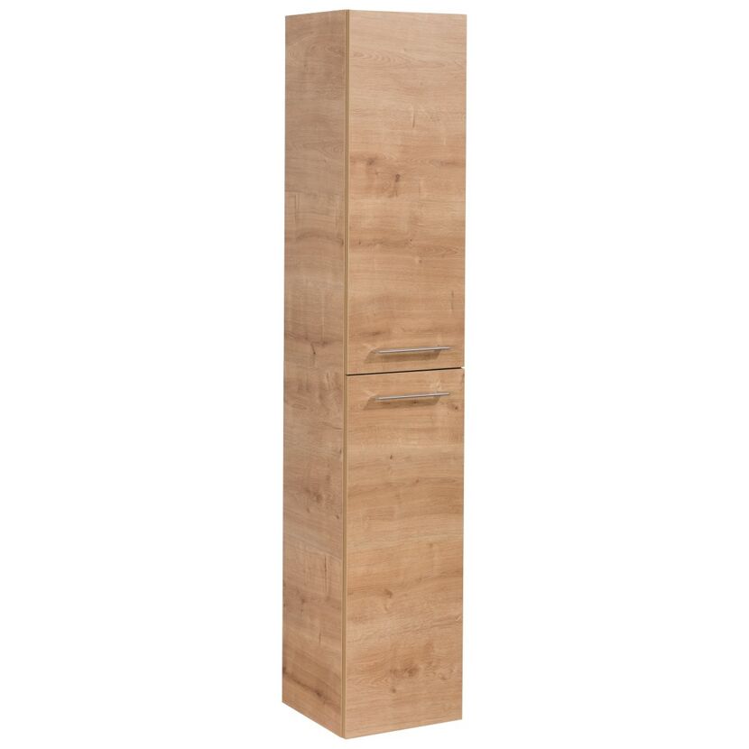 Hängeschrank mit zwei Türen aus Eichenholz