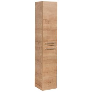 Hochschrank 'B.Perfekt' braun foliert 30 x 158,8 x 32 cm