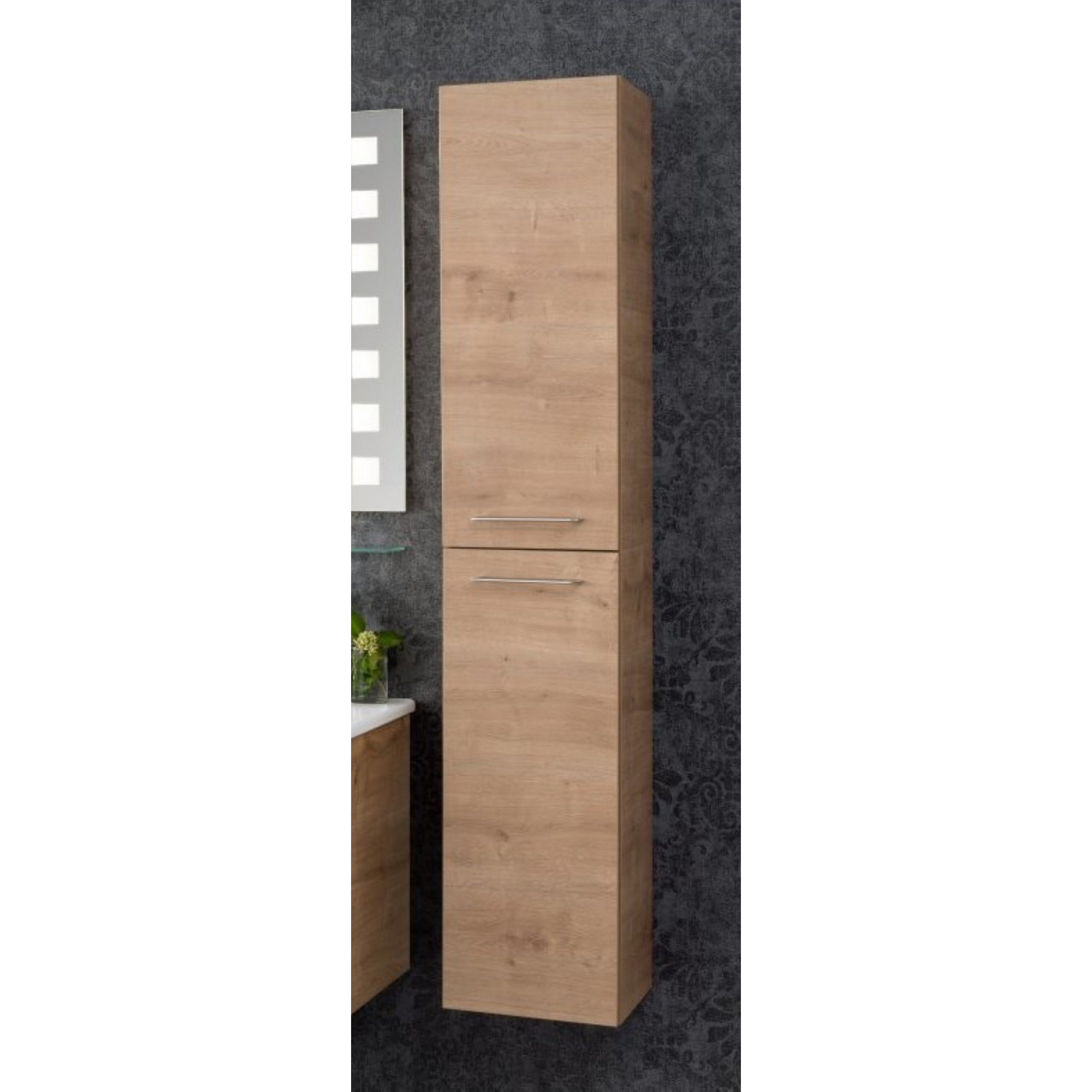 Hochschrank 'B.Perfekt' asteiche 30 x 159 x 32 cm + product picture