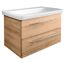 Waschbeckenunterschrank mit zwei Schubladen und Waschbecken