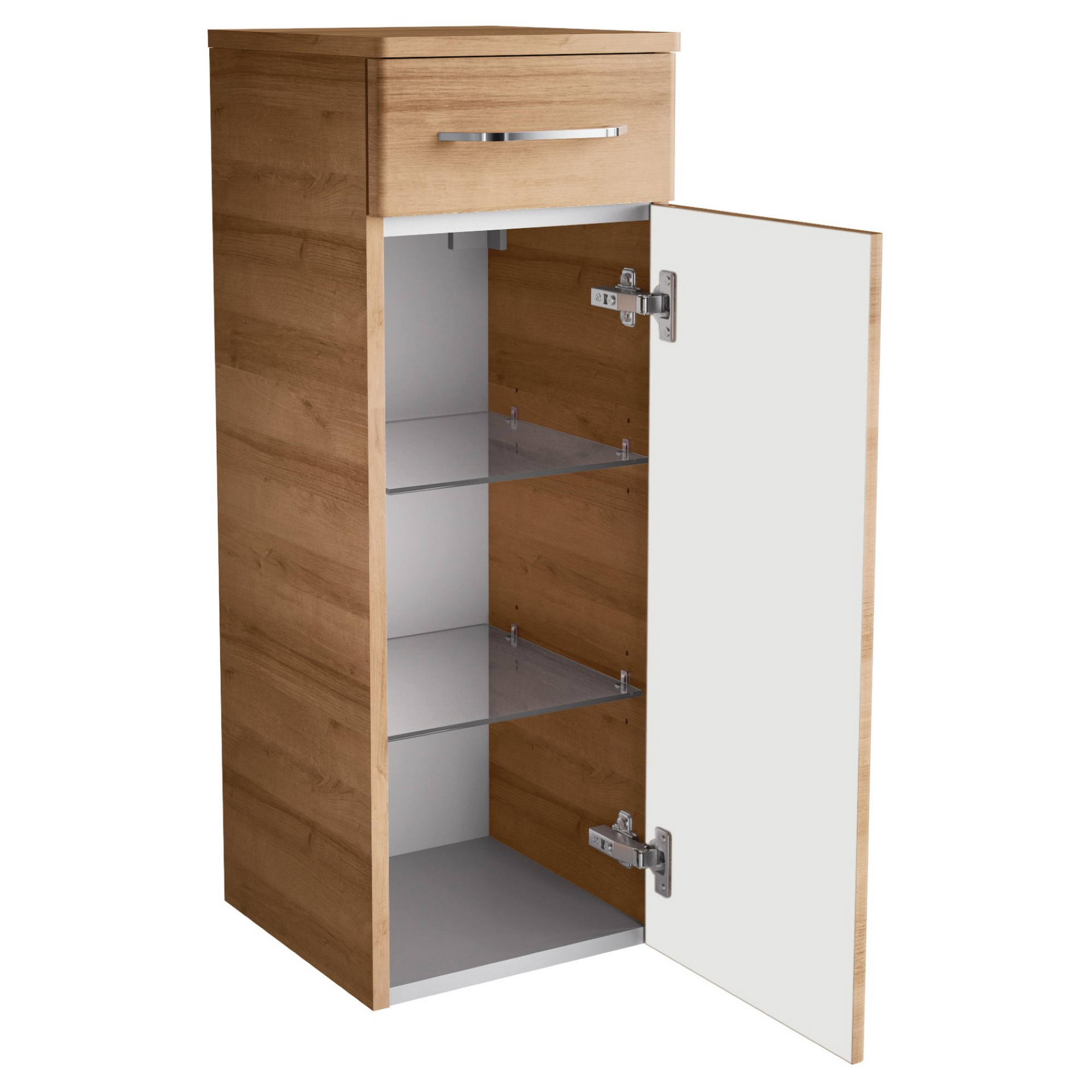 Unterschrank 'Milano' braun 30,5 x 82,5 x 32 cm