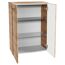 Unterschrank 'Milano' braun matt 60,5 x 82,5 x 32 cm