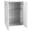 Unterschrank 'Milano' weiß glänzend 60,5 x 82,5 x 32 cm