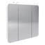 Verkleinertes Bild von LED-Spiegelschrank 'Milano' weiß 89,9 x 78 x 15,8 cm