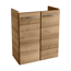 Waschbeckenunterschrank 'Milano' braun foliert 52 x 61 x 27,5 cm
