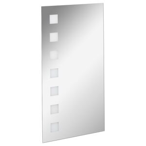 LED-Spiegel 'Mirrors Karo Light' 40 x 75 x 2 cm