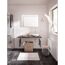 Modernes Badezimmer mit Spiegel und Waschbecken