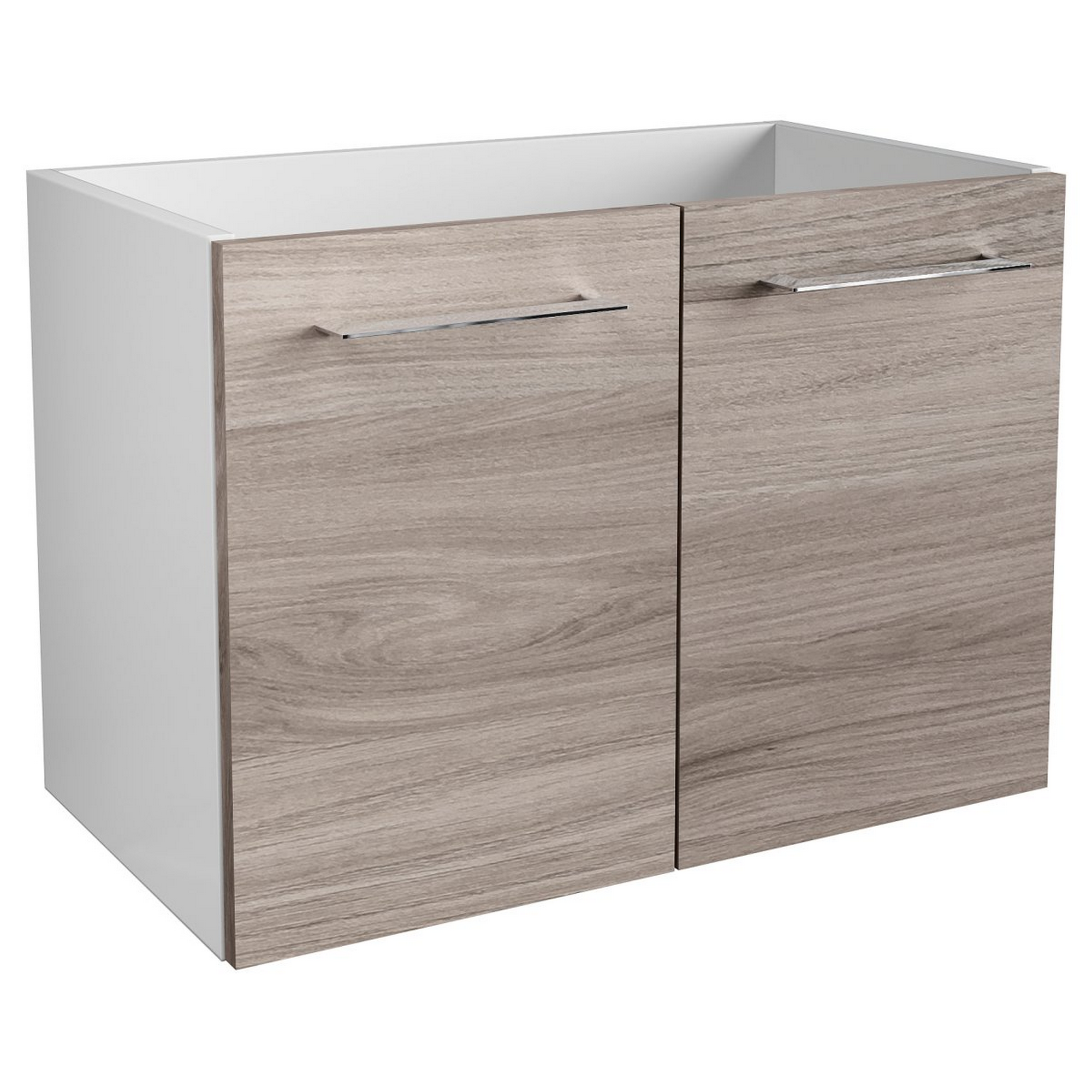 Waschbeckenunterschrank 'Lima' weiß, braun 59 x 42 x 33 cm + product picture