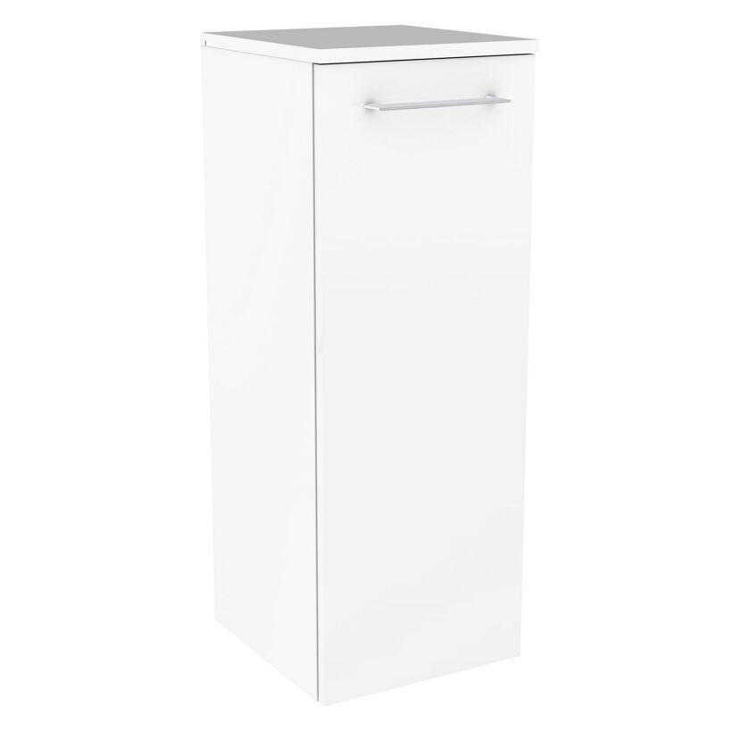 Weißer Hochschrank LIMA Midi mit einer Tür