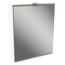 LED-Spiegelschrank 'Lima' weiß, braun 60 x 71,2 x 15,3 cm