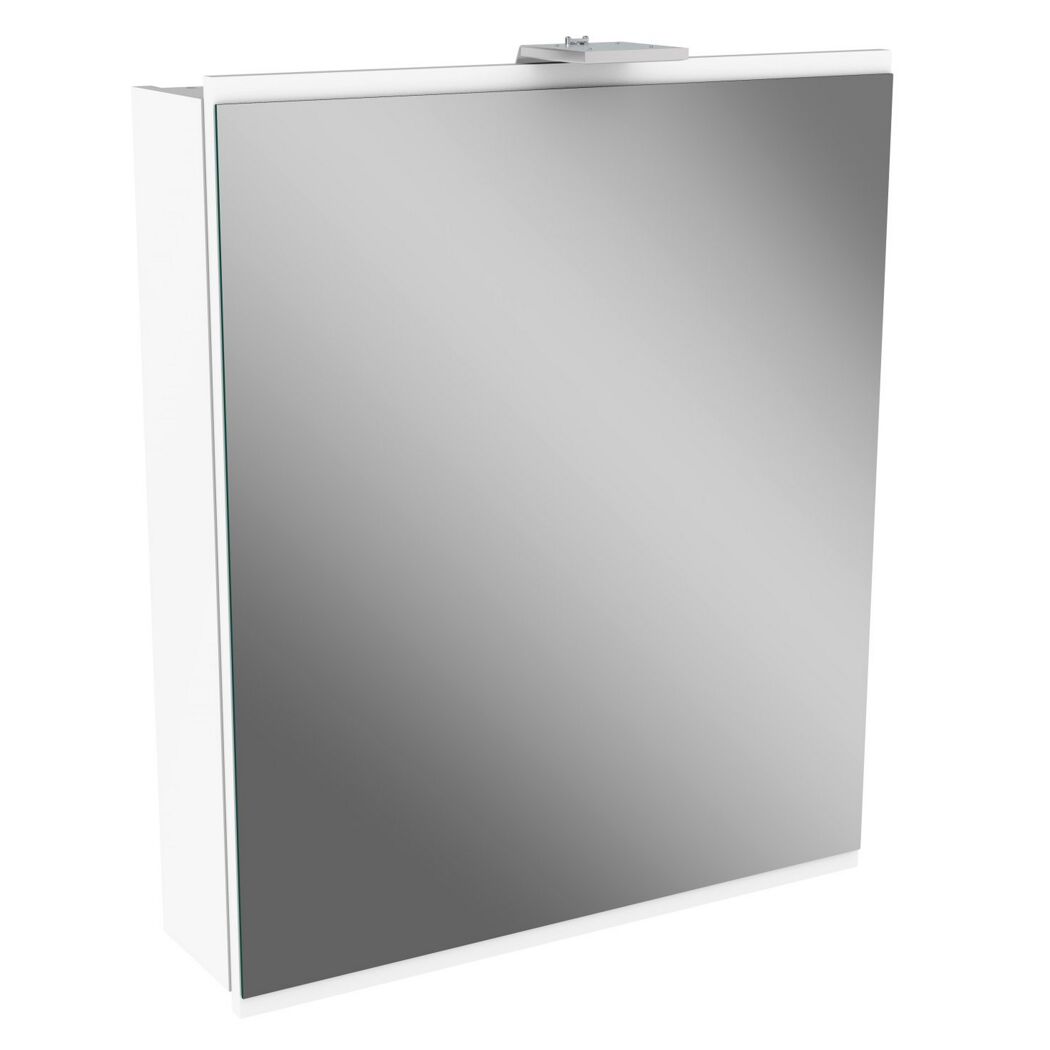 LED-Spiegelschrank 'Lima' weiß 60 x 71,2 x 15,3 cm