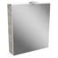 Verkleinertes Bild von LED-Spiegelschrank 'Lima' steinesche/weiß 60 x 71,2 x 15,3 cm
