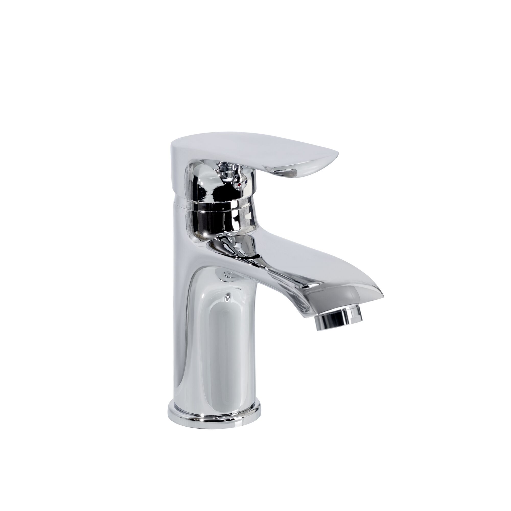 Chromglänzende Waschtischarmatur Luxor