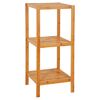 Badregal braun 34 x 80 x 33 cm