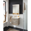 Waschbecken mit Unterschrank 'B.Style' braun 63,2 x 54,3 x 46 cm 2-teilig