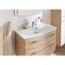 Waschbecken mit Unterschrank 'B.Style' braun 83,2 x 54,3 x 46 cm